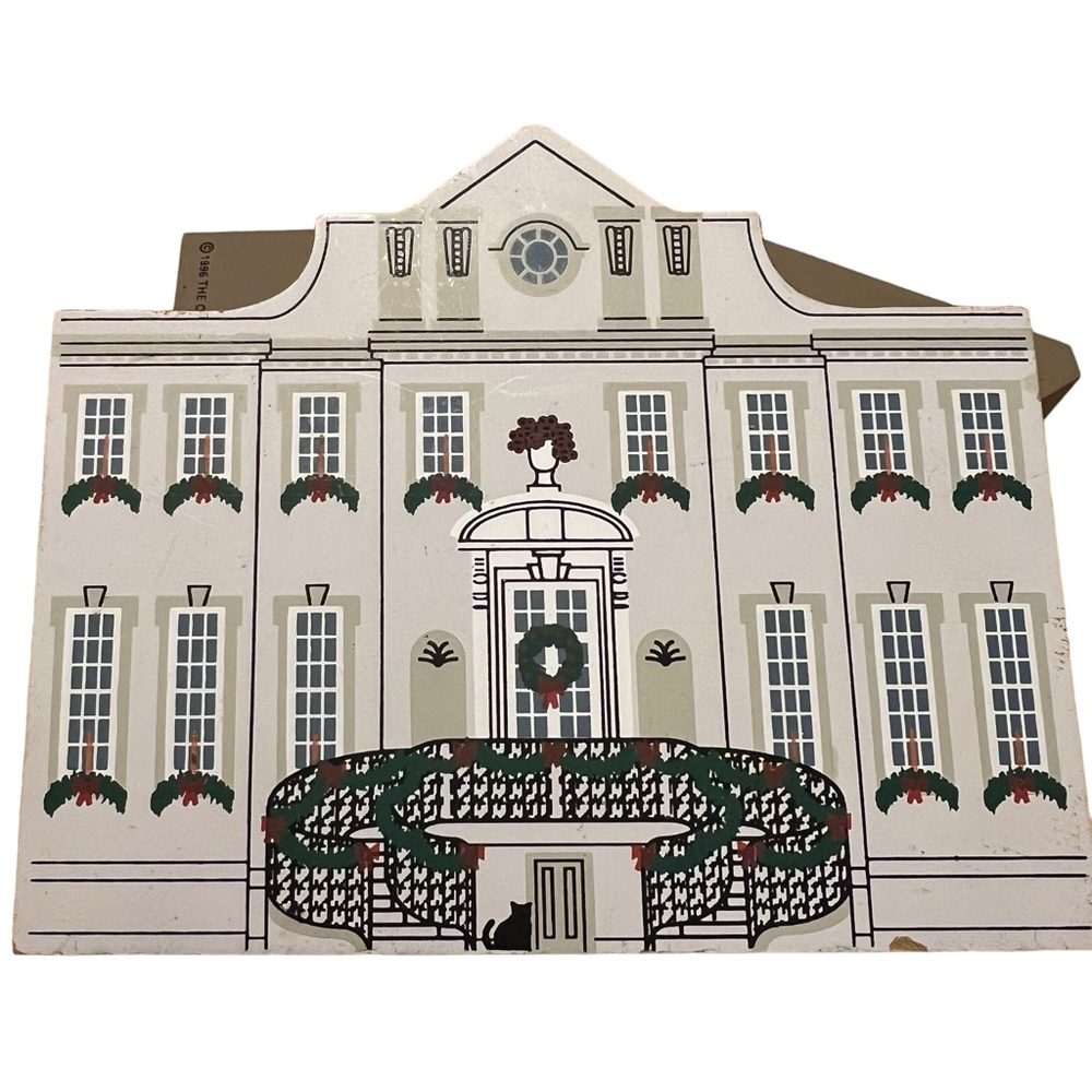 The Cat’s Meow Swan House, Atlanta Christmas Series Shelf Sitter